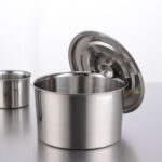 Stainless Steel Kitchenware Non-magnetic Stock Pot Seasoning Seasoning Box - Image 2