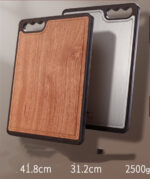 German Cutting Board Solid Wood Ebony Imported Cutting Board Double-Sided Sticky Board Accounting For Household Antibacterial And Mildew-Proof Cutting Board Cutting Board - Image 3