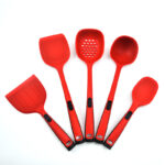 Non-Stick Cooking Spoon And Spatula Kitchen Utensils Silicone Kitchenware Set - Image 4