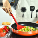 Non-Stick Cooking Spoon And Spatula Kitchen Utensils Silicone Kitchenware Set - Image 5