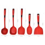 Non-Stick Cooking Spoon And Spatula Kitchen Utensils Silicone Kitchenware Set - Image 9