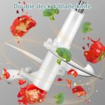 3L Electric Meat Grinder Mincer Mixer Home Blender Mini Food Chopper Processor - Image 9