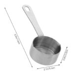 Kitchen Baking Measuring Spoons Silver Gray Ladle Pots And Pans - Image 4