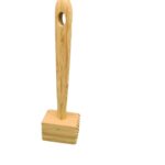 Home Ladle Meat Hammer Raw Bamboo Color - Image 5