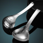 Stainless Steel Soup Ladle Hook Handle Household Kitchen - Image 2