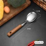 Stainless Steel Spatula Perforated Ladle Meal Spoon Stir-fry - Image 9