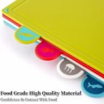 4-piece Cutting Board Set With Anti-slip Index And Support - Image 10