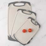 Wheat Straw Cutting Board Double-sided Cutting Board Three-piece Cutting Board