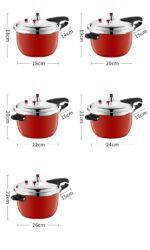 Pressure Cooker Stainless Steel Household Gas Induction Cooker - Image 3