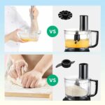 Multifunctional 600W 10Cup Classic Compact Food Processor Chef Machine Mixer Blender - Image 4