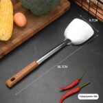Stainless Steel Spatula Perforated Ladle Meal Spoon Stir-fry - Image 6