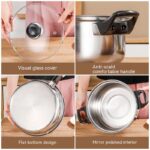 Stainless Steel Pot Set Pot Milk Pot Soup Pot Frying Pan With Kettle - Image 3
