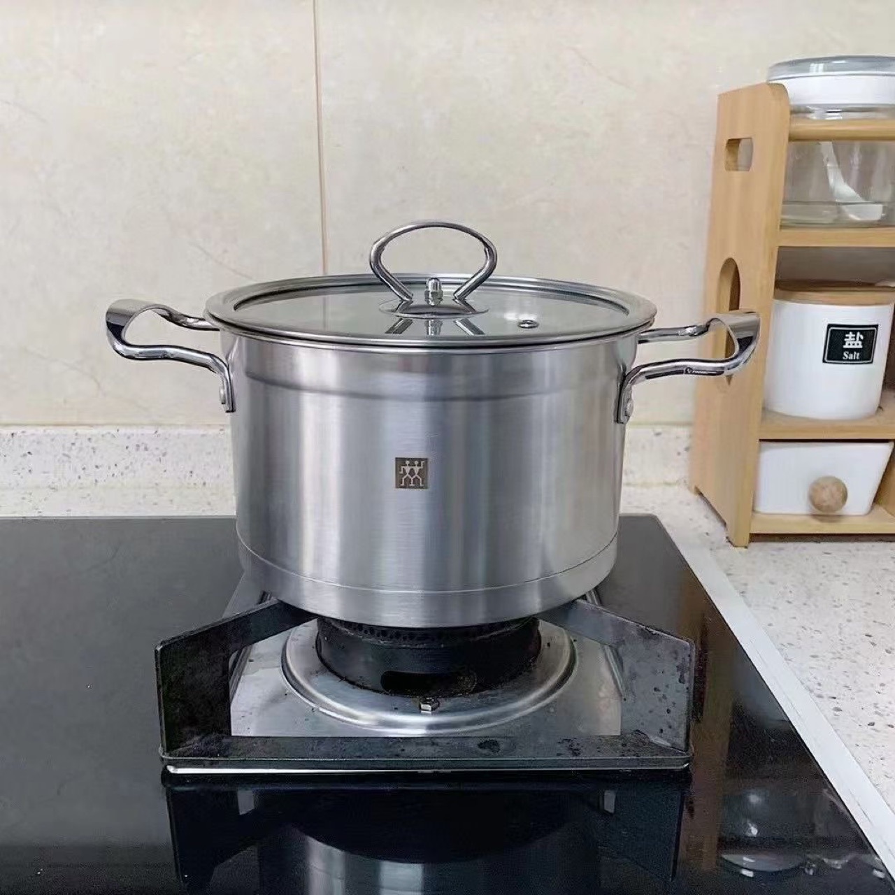 d88fa7ab-166b-4bec-9914-9ff4d4151bcc.jpg Double Same Style Stainless Steel Stock Pot Steamer - Image 1