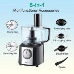 Multifunctional 600W 10Cup Classic Compact Food Processor Chef Machine Mixer Blender - Image 3